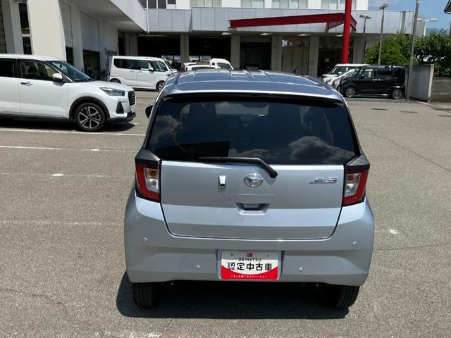 ミライースＸ　ＳＡIII　４ＷＤ　純正ナビゲーション　バックモニタースマートアシスト・コーナーセンサー・ＬＥＤヘッドランプ・キーレスエントリー・電動格納ドアミラー・自発光式デジタルメーター・マニュアルエアコン・パワードアロック・パワーウィンドウ（山梨県）の中古車