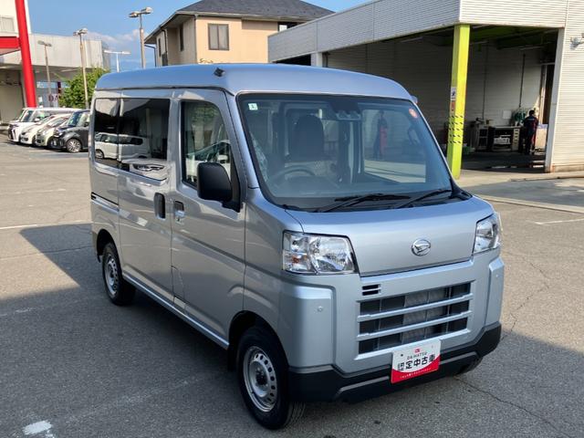 ハイゼットカーゴＤＸ　ＡＭ／ＦＭラジオデッキ　ＣＶＴ　４ＷＤスマートアシスト・コーナーセンサー・３モード電子制御４ＷＤ（ＣＶＴ車）・荷室長１，９１５ｍｍ・荷室幅１，４１０ｍｍ・荷室高１，２５０ｍｍ・ハロゲンヘッドランプ・マニュアルエアコン（山梨県）の中古車