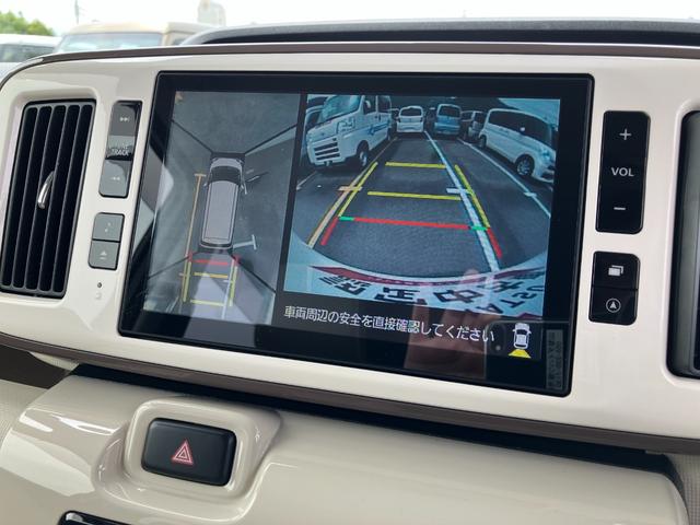 ムーヴキャンバスＧメイクアップ　ＳＡII　純正ナビゲーションパノラマモニター前後誤発進抑制　１オーナ　スマキー　リモコンキー　エアバッグ　ＡＢＳ　車線逸脱警報　オートＬＥＤ（山梨県）の中古車