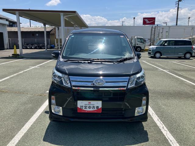 ムーヴカスタム　Ｘ　４ＷＤ　純正ナビゲーション　バックモニターＡＢＳ・エアバック・プッシュ式エンジンスタートボタン・パワーウインドウ・オートエアコン・電動格納ドアミラー（山梨県）の中古車