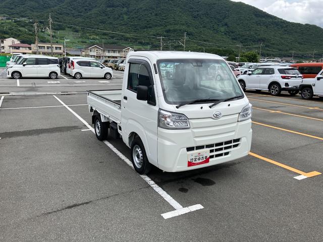 ハイゼットトラックスタンダードＳＡIIIｔ　ＡＭ／ＦＭラジオデッキ装備荷台フロア長２，０３０ｍｍ・荷台幅１，４１０ｍｍ・防錆鋼鈑・ハロゲンヘッドランプ・マニュアルエアコン（山梨県）の中古車