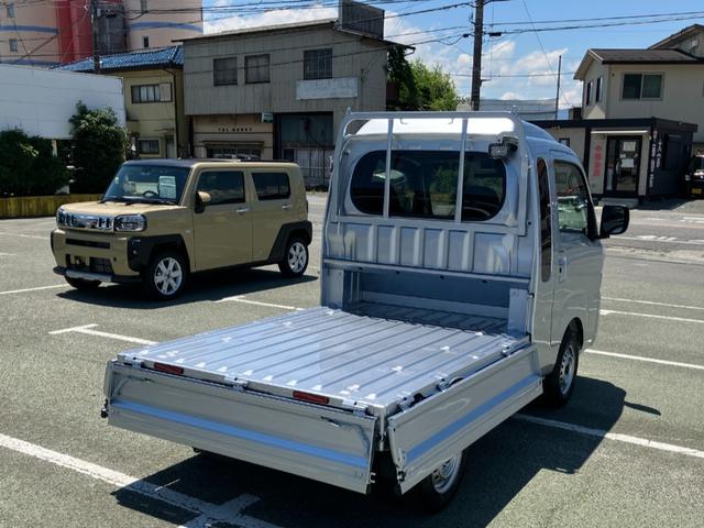ハイゼットトラックジャンボエクストラ　４ＷＤ　ＣＶＴ　オーディオレススマートアシスト・コーナーセンサー・切り替え式４ＷＤ（ＣＶＴ車）・ＬＥＤヘッドランプ・ＬＥＤフォグランプ・ＬＥＤ大型作業灯・プッシュエンジンスタート（山梨県）の中古車