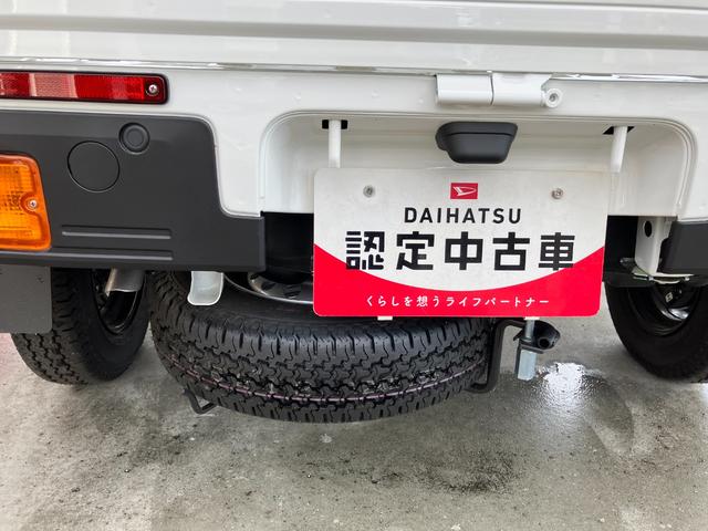 ハイゼットトラックスタンダード　農用スペシャル　４ＷＤ　ＣＶＴ　ラジオスマートアシスト・コーナーセンサー・切り替え式４ＷＤ（ＣＶＴ車）・スーパーデフロック・ハロゲンヘッドランプ・マニュアルエアコン・リア４枚リーフスプリング（山梨県）の中古車
