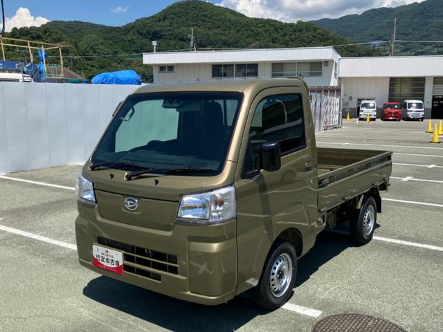 ハイゼットトラックスタンダード　農用スペシャル　ＡＭ／ＦＭラジオデッキスマートアシスト・コーナーセンサー・切り替え式４ＷＤ（ＣＶＴ車）・スーパーデフロック・ハロゲンヘッドランプ・マニュアルエアコン・リア４枚リーフスプリング（山梨県）の中古車