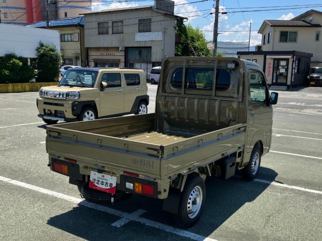 ハイゼットトラックスタンダード　農用スペシャル　ＡＭ／ＦＭラジオデッキスマートアシスト・コーナーセンサー・切り替え式４ＷＤ（ＣＶＴ車）・スーパーデフロック・ハロゲンヘッドランプ・マニュアルエアコン・リア４枚リーフスプリング（山梨県）の中古車