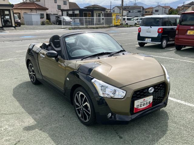 コペンエクスプレイ　Ｓ　純正ナビゲーション　電動開閉ルーフ電動開閉ルーフ　ビルシュタインショックアブソーバー　レカロシート　ＭＯＭＯ製本革巻ステアリングホイール　Ｂｉ−Ａｎｇｌｅ　ＬＥＤヘッドライト（山梨県）の中古車