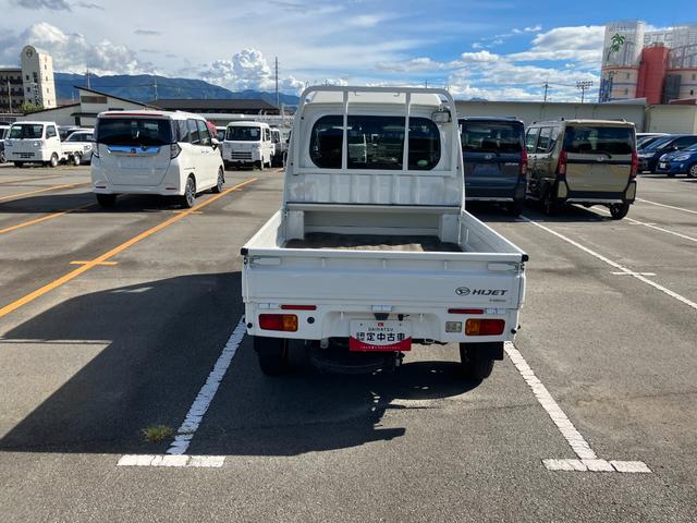 ハイゼットトラックジャンボ　４ＷＤ　ＡＴ切替式４ＷＤ　運転席エアバック　ワンオーナー車　ＡＢＳ　衝突回避（山梨県）の中古車