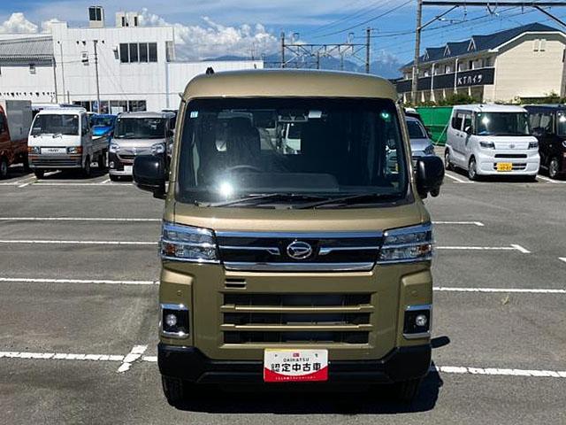 アトレーＲＳ　４ＷＤ　純正ナビゲーション　バックモニタースマートアシスト・コーナーセンサー・電子制御式４ＷＤ（４ＷＤ車）・直列３気筒インタークーラーターボ・ＬＥＤヘッドランプ・両側パワースライドドア・オートエアコン・電動格納ミラー（ターンランプ）（山梨県）の中古車
