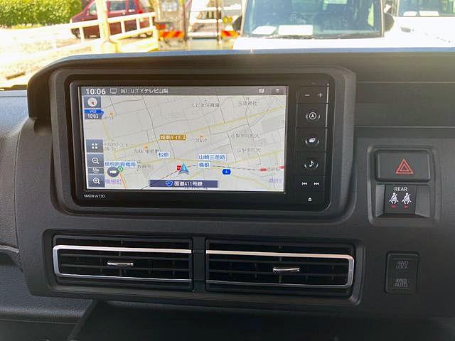 アトレーＲＳ　４ＷＤ　純正ナビゲーション　バックモニタースマートアシスト・コーナーセンサー・電子制御式４ＷＤ（４ＷＤ車）・直列３気筒インタークーラーターボ・ＬＥＤヘッドランプ・両側パワースライドドア・オートエアコン・電動格納ミラー（ターンランプ）（山梨県）の中古車