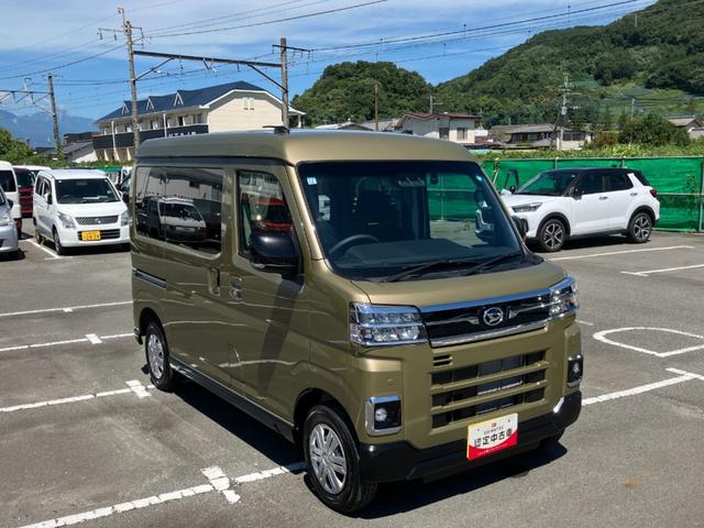 アトレーＲＳ　４ＷＤ　純正ナビゲーション　バックモニタースマートアシスト・コーナーセンサー・電子制御式４ＷＤ（４ＷＤ車）・直列３気筒インタークーラーターボ・ＬＥＤヘッドランプ・両側パワースライドドア・オートエアコン・電動格納ミラー（ターンランプ）（山梨県）の中古車