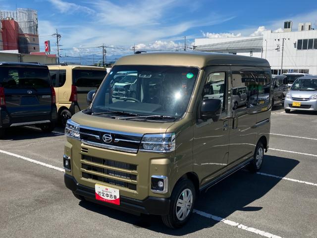アトレーＲＳ　４ＷＤ　純正ナビゲーション　バックモニタースマートアシスト・コーナーセンサー・電子制御式４ＷＤ（４ＷＤ車）・直列３気筒インタークーラーターボ・ＬＥＤヘッドランプ・両側パワースライドドア・オートエアコン・電動格納ミラー（ターンランプ）（山梨県）の中古車