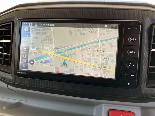 ミライースＸ　ＳＡIII　純正ナビゲーション　バックモニタースマートアシスト・コーナーセンサー・ＬＥＤヘッドランプ・キーレスエントリー・電動格納ドアミラー・自発光式デジタルメーター・マニュアルエアコン・パワードアロック・パワーウィンドウ（山梨県）の中古車