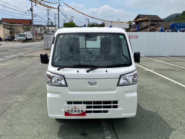 ハイゼットトラックスタンダード　４ＷＤ　ＣＶＴ　ＡＭ／ＦＭラジオデッキスマートアシスト・切り替え式４ＷＤ（ＣＶＴ車）・荷台フロア長２，０３０ｍｍ・荷台幅１，４１０ｍｍ・防錆鋼鈑・ハロゲンヘッドランプ・マニュアルエアコン（山梨県）の中古車
