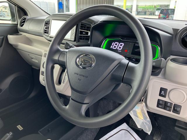 ミライースＸ　ＳＡIII　４ＷＤ　純正ナビゲーション　バックモニタースマートアシスト・コーナーセンサー・ＬＥＤヘッドランプ・キーレスエントリー・電動格納ドアミラー・自発光式デジタルメーター・マニュアルエアコン・パワードアロック・パワーウィンドウ（山梨県）の中古車