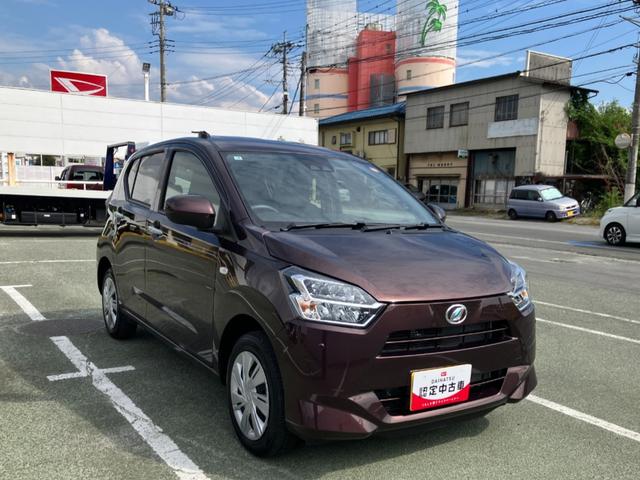 ミライースＸ　ＳＡIII　４ＷＤ　純正ナビゲーション　バックモニタースマートアシスト・コーナーセンサー・ＬＥＤヘッドランプ・キーレスエントリー・電動格納ドアミラー・自発光式デジタルメーター・マニュアルエアコン・パワードアロック・パワーウィンドウ（山梨県）の中古車