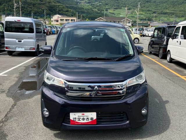 ｅＫカスタムＧスマ−トキ−　キーレスキー　ＡＢＳ　記録簿　ワンオーナー　運転席エアバッグ　アルミホイル　ナビ付き（山梨県）の中古車