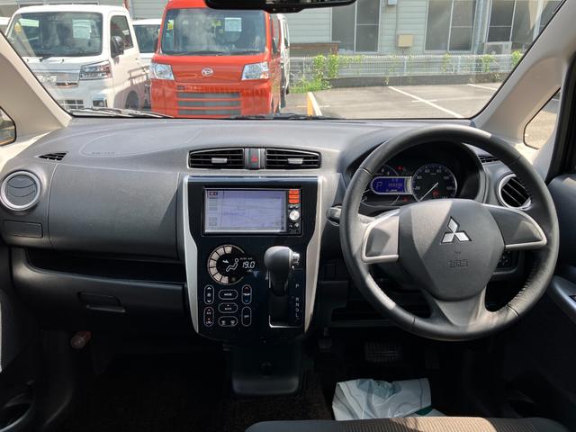 ｅＫカスタムＧスマ−トキ−　キーレスキー　ＡＢＳ　記録簿　ワンオーナー　運転席エアバッグ　アルミホイル　ナビ付き（山梨県）の中古車