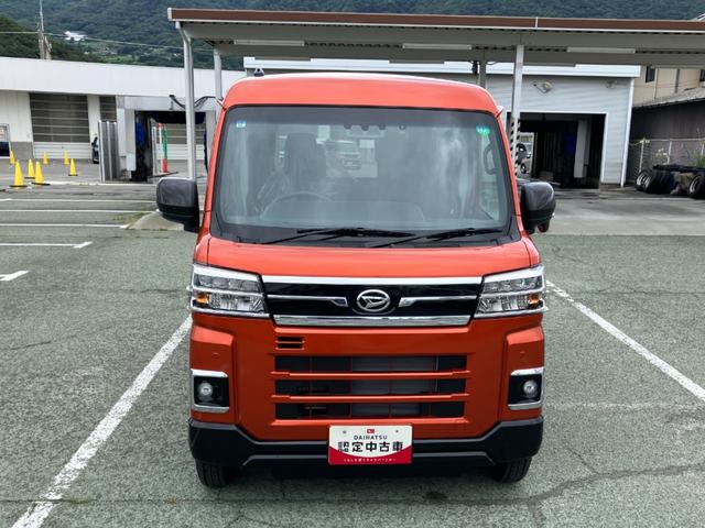 アトレーＲＳ　４ＷＤ　純正ナビゲーション　ドライブレコーダースマートアシスト・コーナーセンサー・電子制御式４ＷＤ（４ＷＤ車）・直列３気筒インタークーラーターボ・ＬＥＤヘッドランプ・両側パワースライドドア・オートエアコン・電動格納ミラー（ターンランプ）（山梨県）の中古車