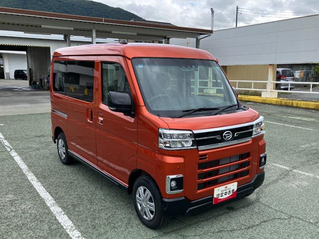 アトレーＲＳ　４ＷＤ　純正ナビゲーション　ドライブレコーダースマートアシスト・コーナーセンサー・電子制御式４ＷＤ（４ＷＤ車）・直列３気筒インタークーラーターボ・ＬＥＤヘッドランプ・両側パワースライドドア・オートエアコン・電動格納ミラー（ターンランプ）（山梨県）の中古車