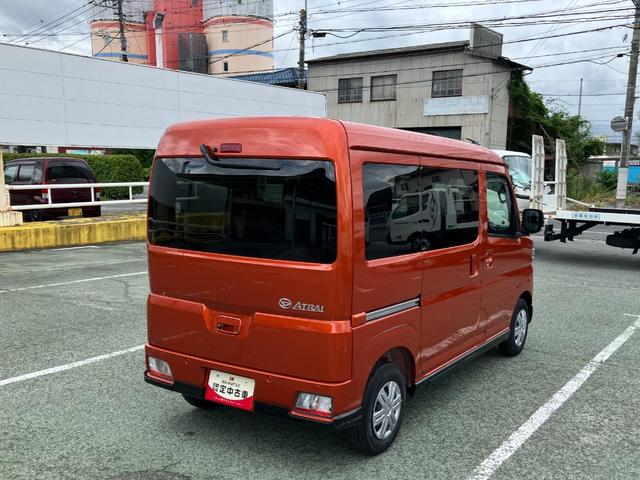 アトレーＲＳ　４ＷＤ　純正ナビゲーション　ドライブレコーダースマートアシスト・コーナーセンサー・電子制御式４ＷＤ（４ＷＤ車）・直列３気筒インタークーラーターボ・ＬＥＤヘッドランプ・両側パワースライドドア・オートエアコン・電動格納ミラー（ターンランプ）（山梨県）の中古車