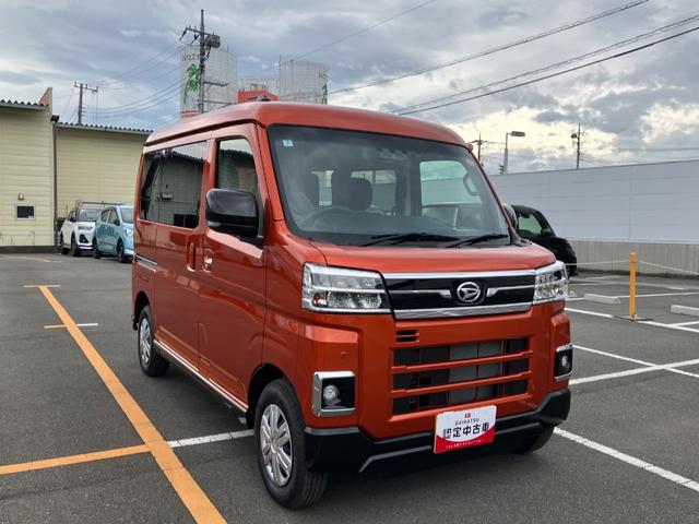 アトレーＲＳ　４ＷＤ　純正ナビゲーション　ドライブレコーダースマートアシスト・コーナーセンサー・電子制御式４ＷＤ（４ＷＤ車）・直列３気筒インタークーラーターボ・ＬＥＤヘッドランプ・両側パワースライドドア・オートエアコン・電動格納ミラー（ターンランプ）（山梨県）の中古車