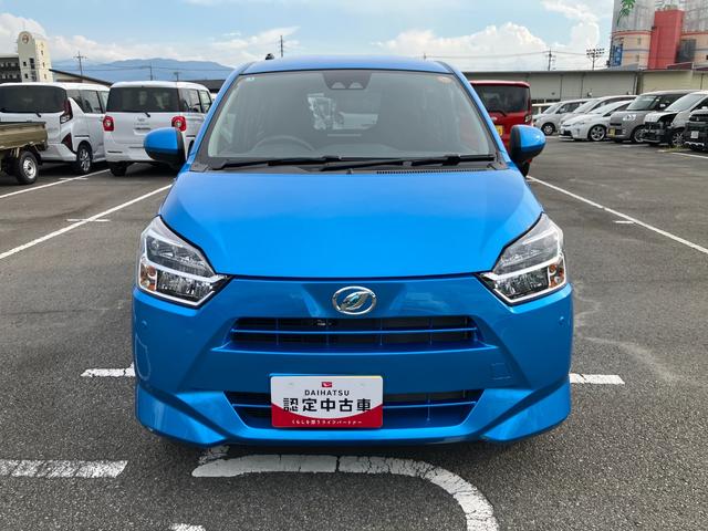 ミライースＸ　ＳＡIII　純正ナビ　Ｂモニター　ジャッキポイント凹みスマートアシスト・コーナーセンサー・ＬＥＤヘッドランプ・キーレスエントリー・電動格納ドアミラー・自発光式デジタルメーター・マニュアルエアコン・パワードアロック・パワーウィンドウ（山梨県）の中古車