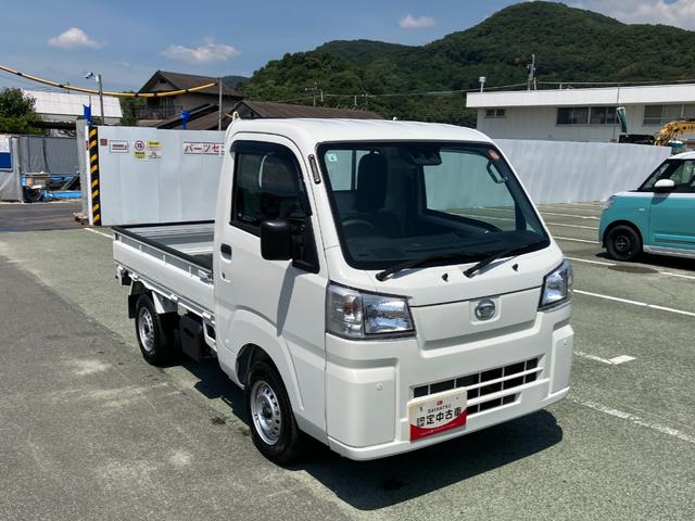 ハイゼットトラックスタンダード　４ＷＤ　ＭＴ　ＡＭ／ＦＭラジオデッキ荷台フロア長２，０３０ｍｍ・荷台幅１，４１０ｍｍ・防錆鋼鈑・ハロゲンヘッドランプ・マニュアルエアコン（山梨県）の中古車