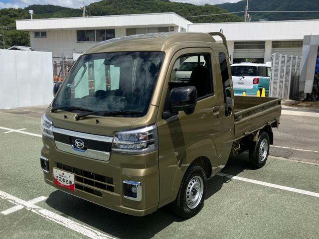 ハイゼットトラックジャンボエクストラ　４ＷＤ　ＣＶＴ　オーディオレススマートアシスト・コーナーセンサー・切り替え式４ＷＤ（ＣＶＴ車）・ＬＥＤヘッドランプ・ＬＥＤフォグランプ・ＬＥＤ大型作業灯・プッシュエンジンスタート（山梨県）の中古車