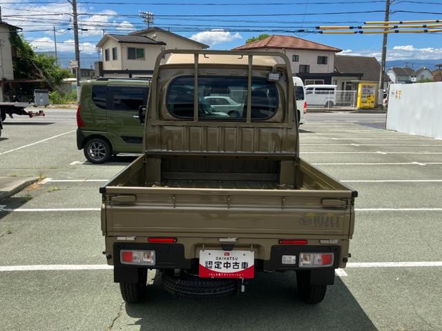 ハイゼットトラックジャンボエクストラ　４ＷＤ　ＣＶＴ　オーディオレススマートアシスト・コーナーセンサー・切り替え式４ＷＤ（ＣＶＴ車）・ＬＥＤヘッドランプ・ＬＥＤフォグランプ・ＬＥＤ大型作業灯・プッシュエンジンスタート（山梨県）の中古車