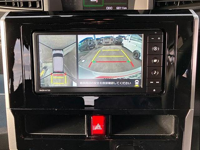 トールカスタムＧ　ターボ　純正ナビゲーション　ドライブレコーダ−スマートアシスト・ＬＥＤヘッドランプ・ＬＥＤフォグ・両側パワースライドドア・オートエアコン・パーキングブレーキ解除忘れ防止ブザー・ヘッドランプ自動消灯システム・プッシュエンジンスタート（山梨県）の中古車