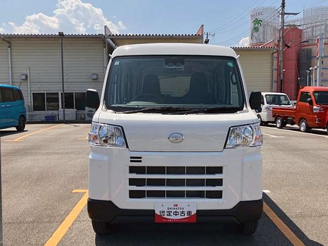 ハイゼットカーゴデラックス　４ＷＤ　ＣＶＴ　ＡＭ／ＦＭラジオデッキスマートアシスト・コーナーセンサー・３モード電子制御４ＷＤ（ＣＶＴ車）・荷室長１，９１５ｍｍ・荷室幅１，４１０ｍｍ・荷室高１，２５０ｍｍ・ハロゲンヘッドランプ・マニュアルエアコン（山梨県）の中古車