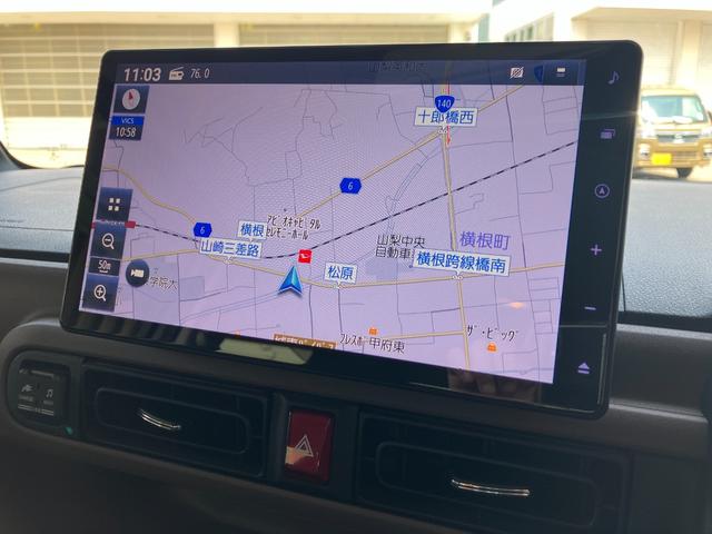ムーヴキャンバスセオリーＧターボ　１０インチナビゲーション　ドラレコスマートキー　キーフリーシステム　ターボ　記録簿　エアバック　ＡＢＳ　ワンオーナ　電動パーキングブレーキ・オートエアコン・パワーウインドウ（山梨県）の中古車