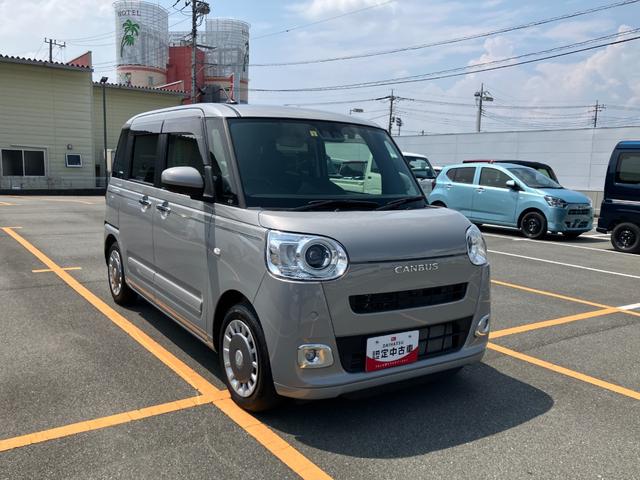 ムーヴキャンバスセオリーＧターボ　１０インチナビゲーション　ドラレコスマートキー　キーフリーシステム　ターボ　記録簿　エアバック　ＡＢＳ　ワンオーナ　電動パーキングブレーキ・オートエアコン・パワーウインドウ（山梨県）の中古車