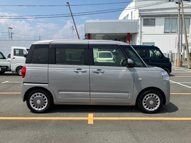 ムーヴキャンバスセオリーＧターボ　１０インチナビゲーション　ドラレコスマートキー　キーフリーシステム　ターボ　記録簿　エアバック　ＡＢＳ　ワンオーナ　電動パーキングブレーキ・オートエアコン・パワーウインドウ（山梨県）の中古車