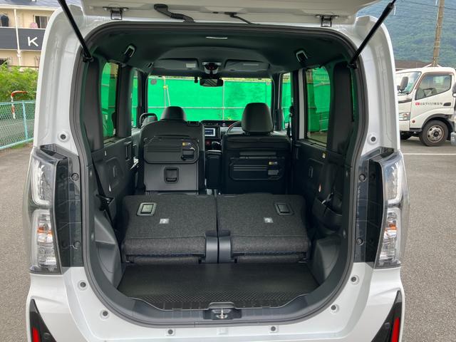 タントカスタムRS 4WD 純正ナビスマートアシスト・LEDヘッドライト・15インチアルミホイール・両側パワースライドドア・USBソケット・運転席助手席シートヒーター・レザー調Xフルファブリックシート・本革巻ステアリングホイール(山梨県)の中古車