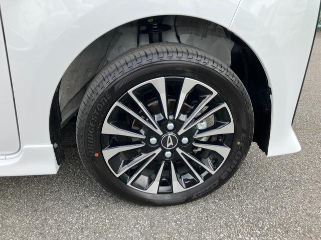 タントカスタムRS 4WD 純正ナビスマートアシスト・LEDヘッドライト・15インチアルミホイール・両側パワースライドドア・USBソケット・運転席助手席シートヒーター・レザー調Xフルファブリックシート・本革巻ステアリングホイール(山梨県)の中古車