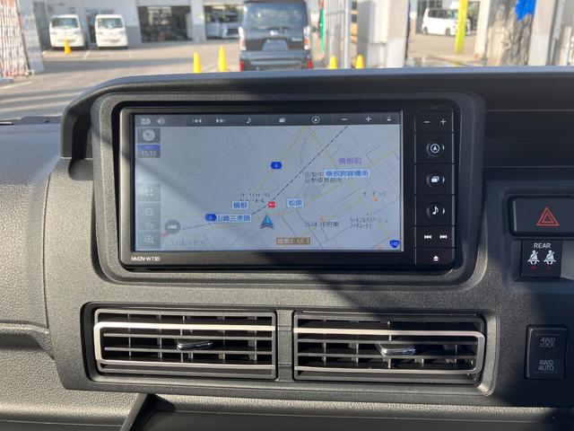 アトレーＲＳ　純正ナビゲーション　４ＷＤ　ＣＶＴ　ルーフ傷凹み有スマートアシスト・コーナーセンサー・電子制御式４ＷＤ（４ＷＤ車）・直列３気筒インタークーラーターボ・ＬＥＤヘッドランプ・両側パワースライドドア・オートエアコン・電動格納ミラー（ターンランプ）（山梨県）の中古車
