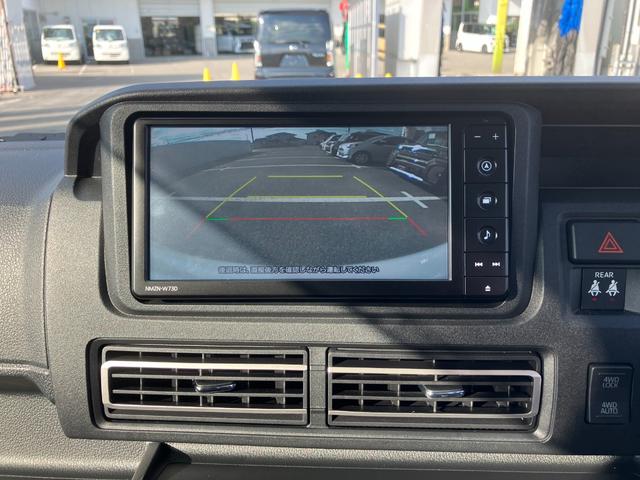 アトレーＲＳ　純正ナビゲーション　４ＷＤ　ＣＶＴ　ルーフ傷凹み有スマートアシスト・コーナーセンサー・電子制御式４ＷＤ（４ＷＤ車）・直列３気筒インタークーラーターボ・ＬＥＤヘッドランプ・両側パワースライドドア・オートエアコン・電動格納ミラー（ターンランプ）（山梨県）の中古車