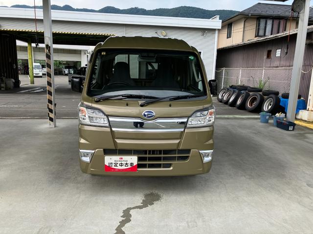 ハイゼットトラックジャンボＳＡIIIｔ　４ＷＤ　ＭＴ　純正ＣＤデッキ１オーナー　パートタイム４ＷＤ　エアバック　ＡＢＳ　プリクラッシュセーフティ　メンテナンスノート　車線逸脱警告（山梨県）の中古車