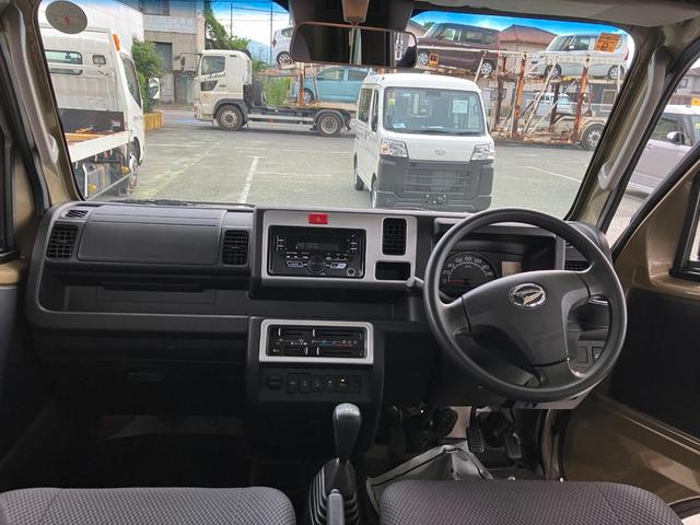 ハイゼットトラックジャンボＳＡIIIｔ　４ＷＤ　ＭＴ　純正ＣＤデッキ１オーナー　パートタイム４ＷＤ　エアバック　ＡＢＳ　プリクラッシュセーフティ　メンテナンスノート　車線逸脱警告（山梨県）の中古車
