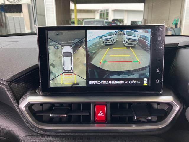 ロッキーＸ　ＨＥＶ　ディスプレイオーディオ装備　パノラマモニタースマートアシスト・コーナーセンサー・ハイブリッド専用１６インチアルミ・ＬＥＤヘッドランプ・（自動消灯システム）・オートエアコン・プッシュエンジンスタート（山梨県）の中古車