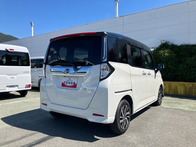 トールカスタムＧ　９インチプレミアムナビ　ドライブレコーダースマートアシスト・ＬＥＤヘッドランプ・ＬＥＤフォグ・両側パワースライドドア・オートエアコン・パーキングブレーキ解除忘れ防止ブザー・ヘッドランプ自動消灯システム・プッシュエンジンスタート（山梨県）の中古車