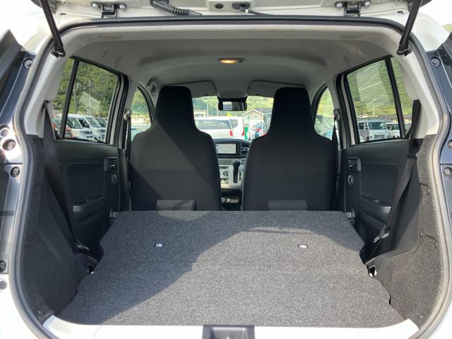 ミライースＸ　ＳＡIII　４ＷＤ　純正ナビゲーション　バックモニタースマートアシスト・コーナーセンサー・ＬＥＤヘッドランプ・キーレスエントリー・電動格納ドアミラー・自発光式デジタルメーター・マニュアルエアコン・パワードアロック・パワーウィンドウ（山梨県）の中古車