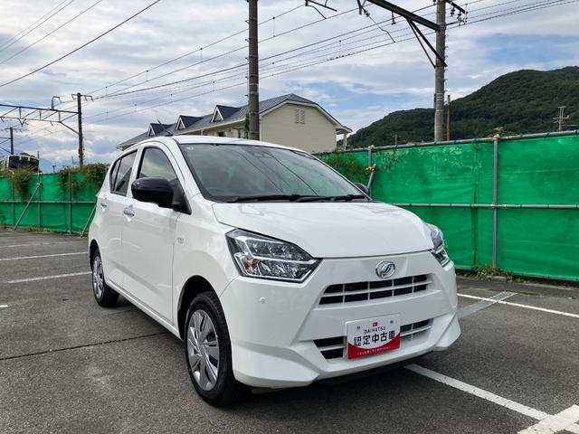ミライースＸ　ＳＡIII　４ＷＤ　純正ナビゲーション　バックモニタースマートアシスト・コーナーセンサー・ＬＥＤヘッドランプ・キーレスエントリー・電動格納ドアミラー・自発光式デジタルメーター・マニュアルエアコン・パワードアロック・パワーウィンドウ（山梨県）の中古車