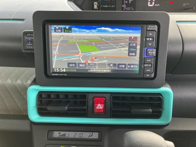 タントＸスペシャル　純正ナビゲーション　バックモニタースマートアシスト・ＬＥＤヘッドランプ・ヘッドランプ自動消灯機能・プッシュエンジンスタート・セキュリティアラーム・オートエアコン・左右スライドドア手動・電動格納ドアミラー（山梨県）の中古車