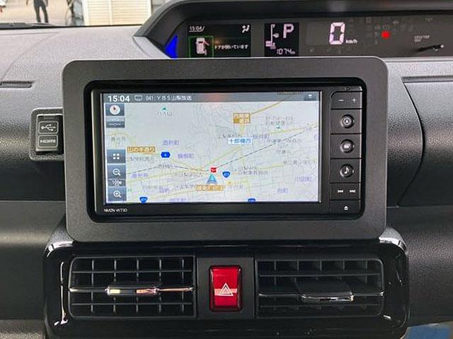 タントカスタムRS 純正ナビゲーション ドライブレコーダースマートアシスト・LEDヘッドランプ・プッシュエンジンスタート・15インチアルミホイール・両側パワースライドドア・USBソケット・オートエアコン・運転席助手席シートヒーター(山梨県)の中古車