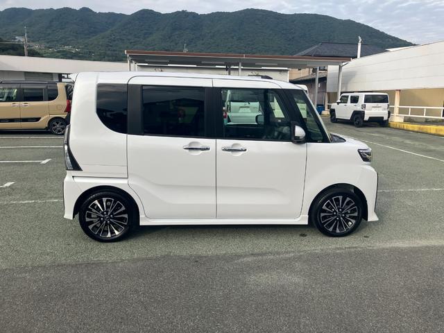 タントカスタムRS 純正ナビゲーション ドライブレコーダースマートアシスト・LEDヘッドランプ・プッシュエンジンスタート・15インチアルミホイール・両側パワースライドドア・USBソケット・オートエアコン・運転席助手席シートヒーター(山梨県)の中古車