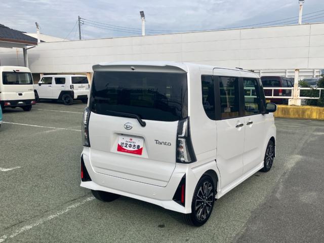タントカスタムRS 純正ナビゲーション ドライブレコーダースマートアシスト・LEDヘッドランプ・プッシュエンジンスタート・15インチアルミホイール・両側パワースライドドア・USBソケット・オートエアコン・運転席助手席シートヒーター(山梨県)の中古車