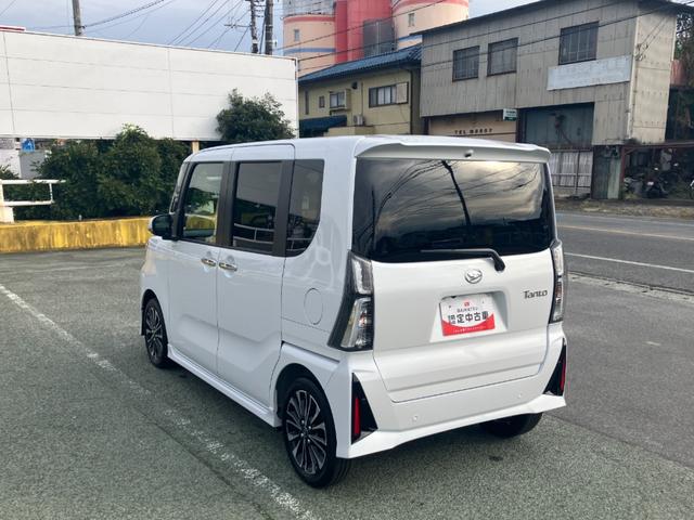 タントカスタムRS 純正ナビゲーション ドライブレコーダースマートアシスト・LEDヘッドランプ・プッシュエンジンスタート・15インチアルミホイール・両側パワースライドドア・USBソケット・オートエアコン・運転席助手席シートヒーター(山梨県)の中古車