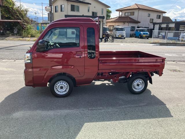 ハイゼットトラックジャンボエクストラ　４ＷＤ　ＣＶＴ　オーディオレススマートアシスト・コーナーセンサー・切り替え式４ＷＤ（ＣＶＴ車）・ＬＥＤヘッドランプ・ＬＥＤフォグランプ・ＬＥＤ大型作業灯・プッシュエンジンスタート（山梨県）の中古車